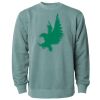 Unisex Midweight Pigment-Dyed Crewneck Sweatshirt Thumbnail