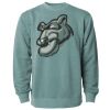 Unisex Midweight Pigment-Dyed Crewneck Sweatshirt Thumbnail
