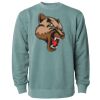 Unisex Midweight Pigment-Dyed Crewneck Sweatshirt Thumbnail