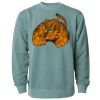 Unisex Midweight Pigment-Dyed Crewneck Sweatshirt Thumbnail