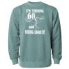 Unisex Midweight Pigment-Dyed Crewneck Sweatshirt Thumbnail