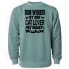 Unisex Midweight Pigment-Dyed Crewneck Sweatshirt Thumbnail