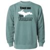 Unisex Midweight Pigment-Dyed Crewneck Sweatshirt Thumbnail