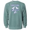 Unisex Midweight Pigment-Dyed Crewneck Sweatshirt Thumbnail
