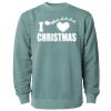Unisex Midweight Pigment-Dyed Crewneck Sweatshirt Thumbnail