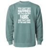 Unisex Midweight Pigment-Dyed Crewneck Sweatshirt Thumbnail