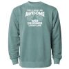 Unisex Midweight Pigment-Dyed Crewneck Sweatshirt Thumbnail