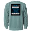 Unisex Midweight Pigment-Dyed Crewneck Sweatshirt Thumbnail