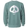 Unisex Midweight Pigment-Dyed Crewneck Sweatshirt Thumbnail