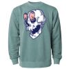 Unisex Midweight Pigment-Dyed Crewneck Sweatshirt Thumbnail