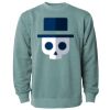 Unisex Midweight Pigment-Dyed Crewneck Sweatshirt Thumbnail