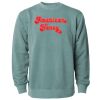 Unisex Midweight Pigment-Dyed Crewneck Sweatshirt Thumbnail