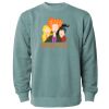 Unisex Midweight Pigment-Dyed Crewneck Sweatshirt Thumbnail