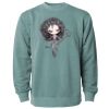 Unisex Midweight Pigment-Dyed Crewneck Sweatshirt Thumbnail