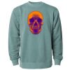 Unisex Midweight Pigment-Dyed Crewneck Sweatshirt Thumbnail