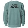 Unisex Midweight Pigment-Dyed Crewneck Sweatshirt Thumbnail