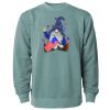 Unisex Midweight Pigment-Dyed Crewneck Sweatshirt Thumbnail