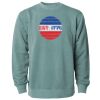 Unisex Midweight Pigment-Dyed Crewneck Sweatshirt Thumbnail
