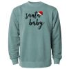Unisex Midweight Pigment-Dyed Crewneck Sweatshirt Thumbnail