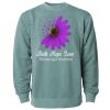 Unisex Midweight Pigment-Dyed Crewneck Sweatshirt Thumbnail