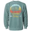 Unisex Midweight Pigment-Dyed Crewneck Sweatshirt Thumbnail