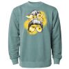 Unisex Midweight Pigment-Dyed Crewneck Sweatshirt Thumbnail