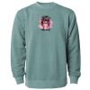 Unisex Midweight Pigment-Dyed Crewneck Sweatshirt Thumbnail