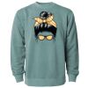 Unisex Midweight Pigment-Dyed Crewneck Sweatshirt Thumbnail