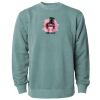 Unisex Midweight Pigment-Dyed Crewneck Sweatshirt Thumbnail