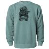 Unisex Midweight Pigment-Dyed Crewneck Sweatshirt Thumbnail