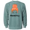 Unisex Midweight Pigment-Dyed Crewneck Sweatshirt Thumbnail