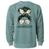 Unisex Midweight Pigment-Dyed Crewneck Sweatshirt Thumbnail