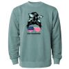 Unisex Midweight Pigment-Dyed Crewneck Sweatshirt Thumbnail