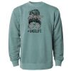 Unisex Midweight Pigment-Dyed Crewneck Sweatshirt Thumbnail