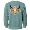 Unisex Midweight Pigment-Dyed Crewneck Sweatshirt Thumbnail