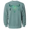 Unisex Midweight Pigment-Dyed Crewneck Sweatshirt Thumbnail