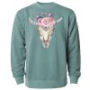 Unisex Midweight Pigment-Dyed Crewneck Sweatshirt Thumbnail