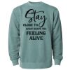 Unisex Midweight Pigment-Dyed Crewneck Sweatshirt Thumbnail