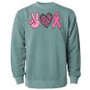 Unisex Midweight Pigment-Dyed Crewneck Sweatshirt Thumbnail