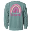 Unisex Midweight Pigment-Dyed Crewneck Sweatshirt Thumbnail