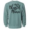 Unisex Midweight Pigment-Dyed Crewneck Sweatshirt Thumbnail