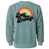 Unisex Midweight Pigment-Dyed Crewneck Sweatshirt Thumbnail