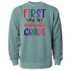 Unisex Midweight Pigment-Dyed Crewneck Sweatshirt Thumbnail