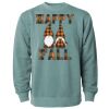 Unisex Midweight Pigment-Dyed Crewneck Sweatshirt Thumbnail