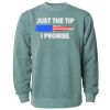 Unisex Midweight Pigment-Dyed Crewneck Sweatshirt Thumbnail