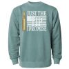 Unisex Midweight Pigment-Dyed Crewneck Sweatshirt Thumbnail
