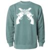 Unisex Midweight Pigment-Dyed Crewneck Sweatshirt Thumbnail