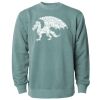 Unisex Midweight Pigment-Dyed Crewneck Sweatshirt Thumbnail