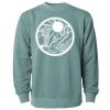 Unisex Midweight Pigment-Dyed Crewneck Sweatshirt Thumbnail