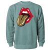 Unisex Midweight Pigment-Dyed Crewneck Sweatshirt Thumbnail